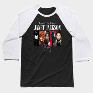 Janet Jackson 1980s Baseball T-Shirt